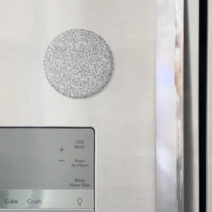Zilveren grijze licht glinsterende vonken magneet