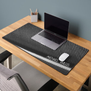 Zilveren grijze veren textuur lijnen Aangepaste na Bureaumat