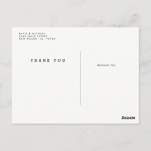 Zilveren Hart Dank u Kaarten (Achterkant)