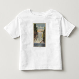 Zilveren Herfsten op Silver Creek, Oregon Uitzicht Kinder Shirts