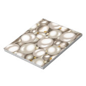 zilveren kerstversiering notitieblok (Gedraaid)