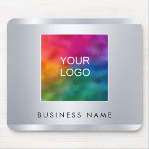 Zilveren Kijk Toevoegen aan uw zakelijke Afbeeldin Muismat