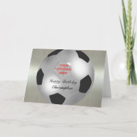 Zilveren klantgericht de fotolijst van het Voetbal