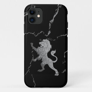 Zilveren Koninklijke Leeuw iPhone 11 Hoesje