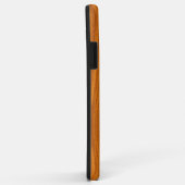 Zilveren Marlin op Teak Wood Grain decor Case-Mate iPhone Case (Achterkant/rechts)