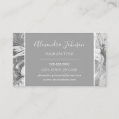 Zilveren Marmeren Girly Loyalty Punch (Achterkant)