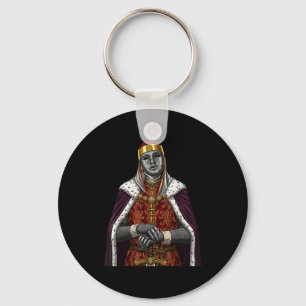 Zilveren Masker Koning Baldwin Iv Gouden Masker Mi Sleutelhanger