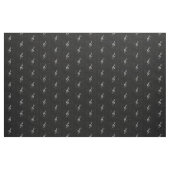 zilveren muzieknoten Stof, kleurrijk huis textiel Stof (Yard (91,4 cm))