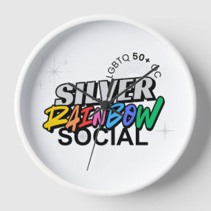 Zilveren Regenboog Sleutelhanger