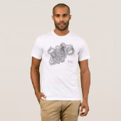 Zilveren ringen t-shirt (Voorkant volledig)