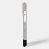 Zilveren Sable Duitse Herder Hoofd en aangepaste n Case-Mate iPhone Case (Achterkant / Links)