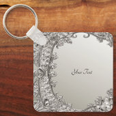 Zilveren Sleutelhanger (Voorkant)