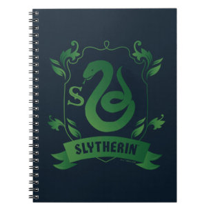 Zilveren SLYTHERIN™ Huis Wapen Notitieboek