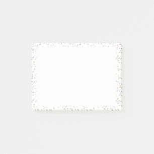 Zilveren Stardust Confetti Post-it® Notes
