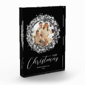 Zilveren Sterren Custom Familie Fotoblokken (Links)