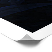 ZILVEREN TIJGER POSTER (Hoek)