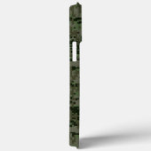 Zilveren Weegschaal Zodiac Groene Camo Case-Mate iPhone Case (Achterkant / Rechts)
