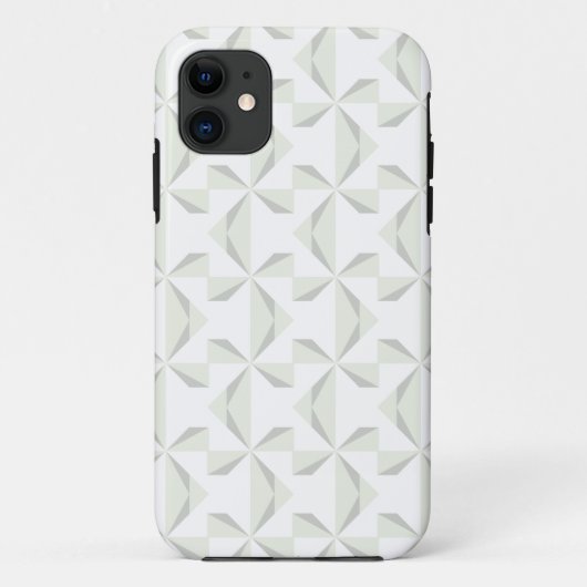 Zilveren Windmolens Case-Mate iPhone Case (Achterkant)