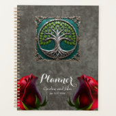 Zilveren wortels van de eeuwigheid – Boom des leve Planner (Voorkant)