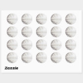 Zilveren Zigzag Stickers (Vel)