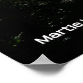 Zilveren zonsondergang bij Carmel Poster (Hoek)