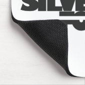 Zilverfox logo muismat (Hoek)