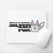 Zilverfox logo muismat (Met muis)