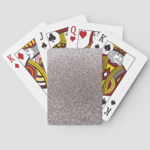 Zilverglitter Speelkaarten