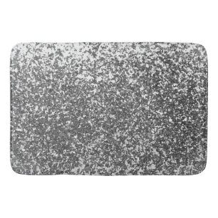 Zilverglitter textuurbadmat badmat