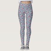 ZILVERGRIJS ZOETE SCHNAUSER LEGGINGS (Voorkant)