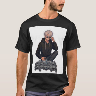 Zilverhart Rebel Anime Jongen - Coole Jongens Stre T-shirt