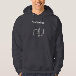 ZilverHoefijzers  Mannen Hoodie