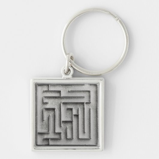 Zilvermaze Sleutelhanger (Voorkant)