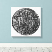 Zilvermunt Canvas Afdruk (Insitu (Houten vloer))