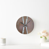 Zilveroneindig Ronde Klok (Huis)