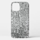 Zilversequenties naadloos patroon Case-Mate iPhone case (Achterkant)