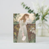 Zilversorroe (m/v op papier) briefkaart (Staand voorkant)