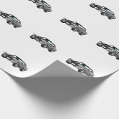 Zilverspieren Cadeaupapier (Hoek)