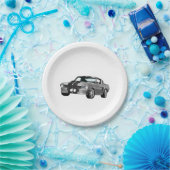 Zilverspieren Papieren Bordje (Feest)