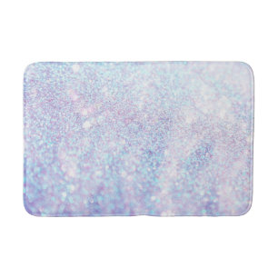 Zilvertextuur Glitter Badmat