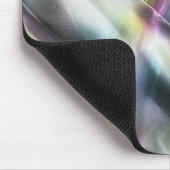 Zilvertextuur tot kleurchroom en digitaal ruw muismat (Hoek)