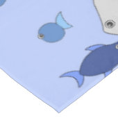 Zilvervis Tafelkleed (Gekanteld)