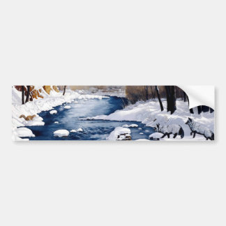 Zilvervos bumpersticker