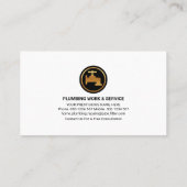 Zilverwaterleiding Visitekaartje (Achterkant)