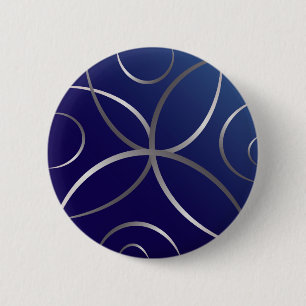 Zilverwegen Ronde Button 5,7 Cm