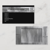 zilverwerk 2 visitekaartje (Voorkant / Achterkant)