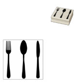 zilverwerk kunststempel 	rubberstempel (Gestempeld)