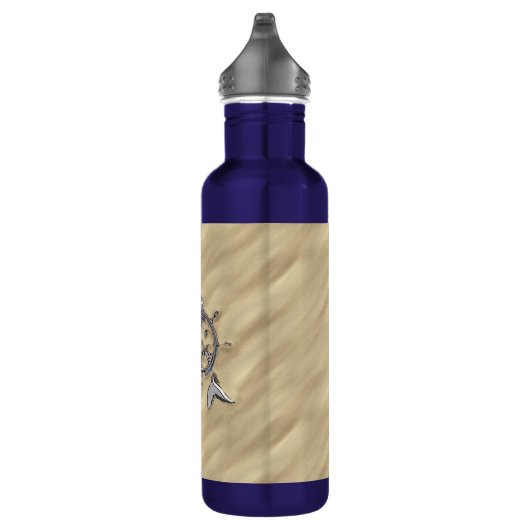 Zilverzeemeermin in de zand waterfles  (Rechts)