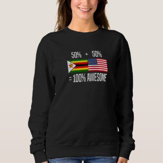 Zimbabwaanse Roots Zimbabwe Zimbabwaans Amerikaans Trui