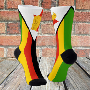Zimbabwaanse sokken, patriottische Zimbabwaanse vl Sokken